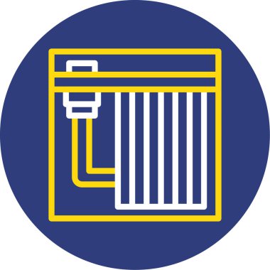 seo modern simgesinin vektör illüstrasyonu