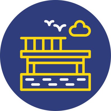 Vektör illüstrasyonu, simge ögesi arkaplanı