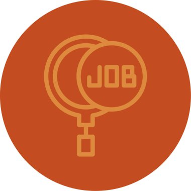 görev simgesi vektör illüstrasyonu