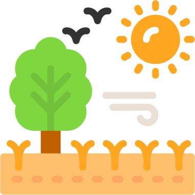 bitki bahçesi bahçe ikonu