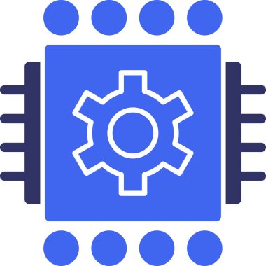 Teçhizat Web simgesi basit illüstrasyon