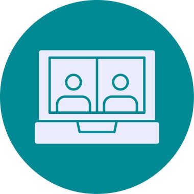 seo modern simgesinin vektör illüstrasyonu