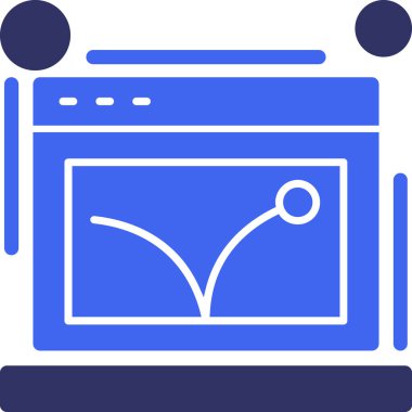 Mutfak. Web simgesi basit illüstrasyon