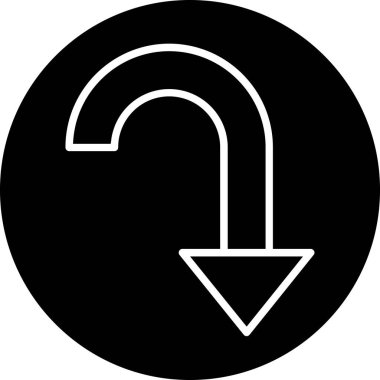 ok simgesinin vektör illüstrasyonu