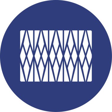 Modern b 'nin vektör illüstrasyonu eksik simgesi