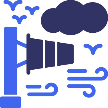 Bulut. Web simgesi basit illüstrasyon