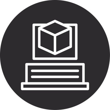 seo modern simgesinin vektör illüstrasyonu