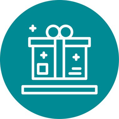 Tıbbi ve sağlık ikonu, vektör illüstrasyon