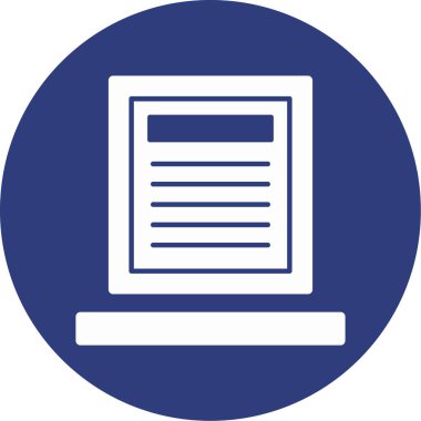 laptop vektör çizim