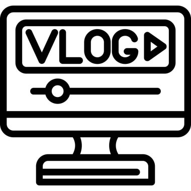 Video kamera. Web simgesi