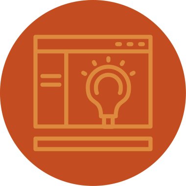 seo modern simgesinin vektör illüstrasyonu