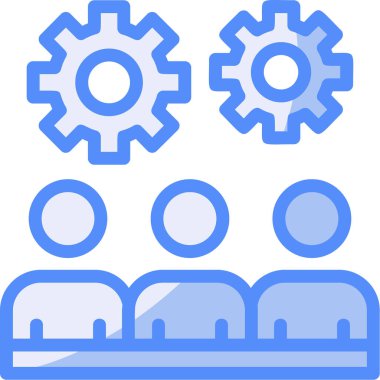 dişli ayarları tam taslak biçimi simgesi