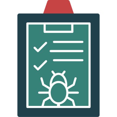 hata düzlüğü simgesi, vektör illüstrasyonu