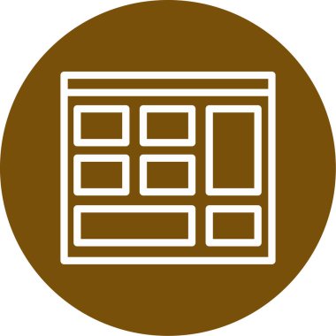 Yapı simgesinin vektör illüstrasyonu