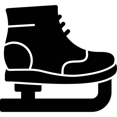 kaykay ikonu, vektör illüstrasyonu