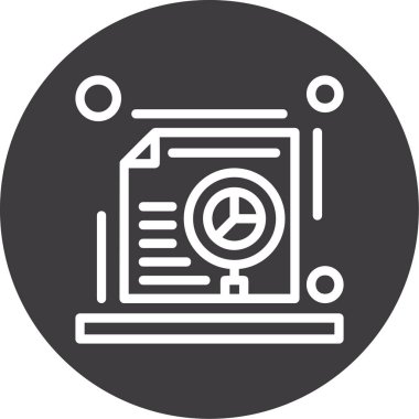 seo modern simgesinin vektör illüstrasyonu