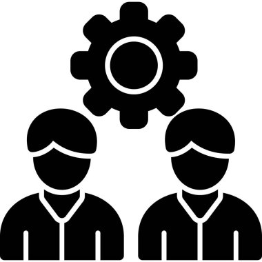 İş ekibi. Basit tasarım