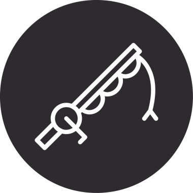 Modern bir simgenin vektör illüstrasyonu