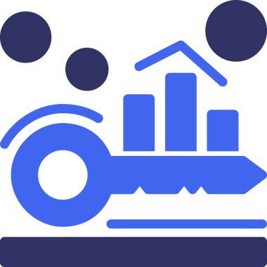 Bina. Web simgesi basit illüstrasyon