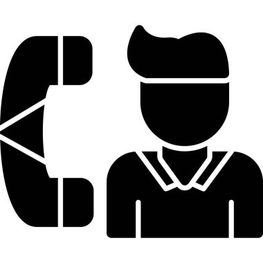 çağrı merkezi müşteri simgesi