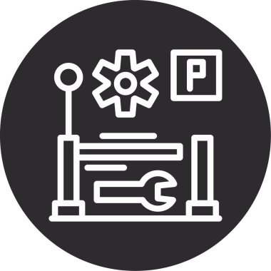 seo modern simgesinin vektör illüstrasyonu