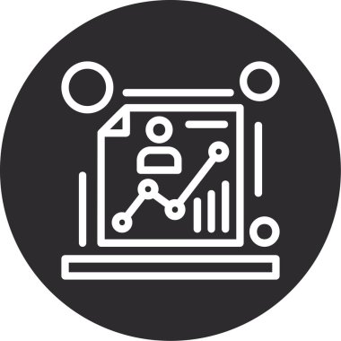 seo modern simgesinin vektör illüstrasyonu