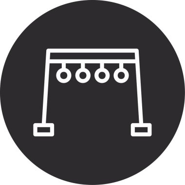 Modern b 'nin vektör illüstrasyonu eksik simgesi