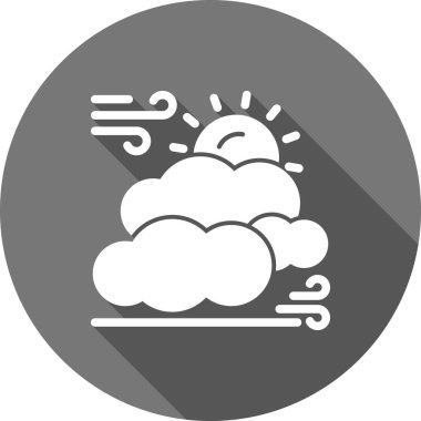 Hava simgesinin vektör illüstrasyonu