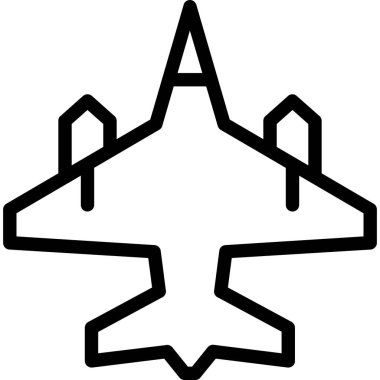 Askeri savaşçı simgesi, vektör illüstrasyonu