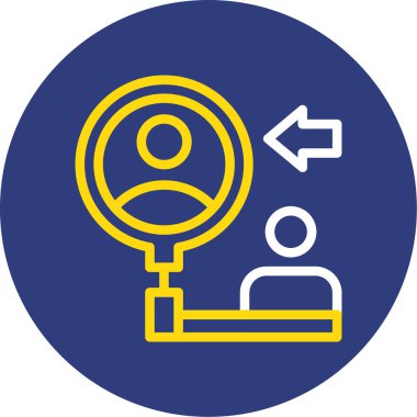 Yol işareti simgesinin vektör illüstrasyonu