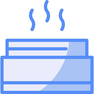 Klima simgesi vektör illüstrasyonu