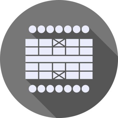 Modern b 'nin vektör illüstrasyonu eksik simgesi