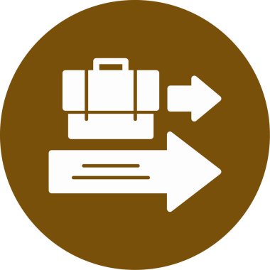 Modern bir simgenin vektör illüstrasyonu