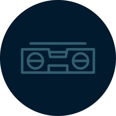 Vektör illüstrasyonu, simge ögesi arkaplanı