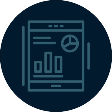 seo modern simgesinin vektör illüstrasyonu