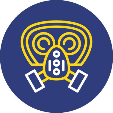 Bir köpeğin vektör çizimi