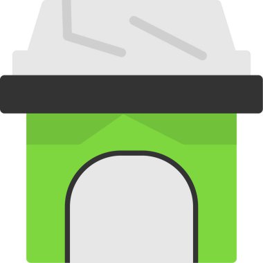 yiyecek içecek simgesi doldurulmuş özet biçiminde