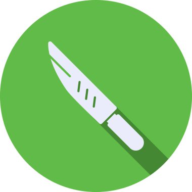 bıçak simgesi vektör illüstrasyonu