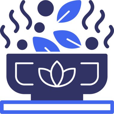 Yemek. Web simgesi basit illüstrasyon