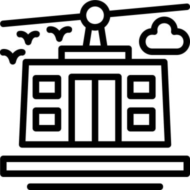 uydu simgesi. uydu simgesi. vektör illüstrasyonu