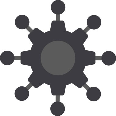 düz biçimli ağ bağlantısı simgesi