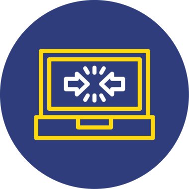 izleyici ikon vektör illüstrasyonu