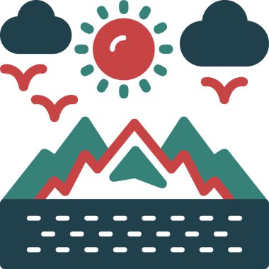 Hava tahmini güneş simgesi