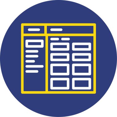 seo modern simgesinin vektör illüstrasyonu