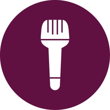 Çatal ve bıçak vektör simgesi