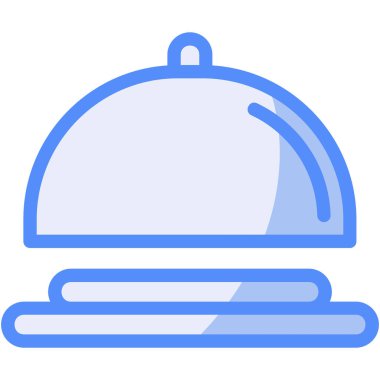 yiyecek ikonu vektör illüstrasyonu