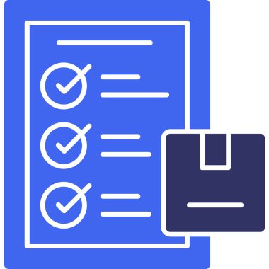 Belge. Web simgesi basit illüstrasyon