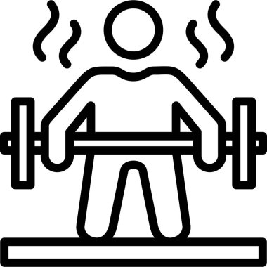 spor salonu jimnastik ikonu