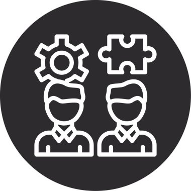 seo modern simgesinin vektör illüstrasyonu