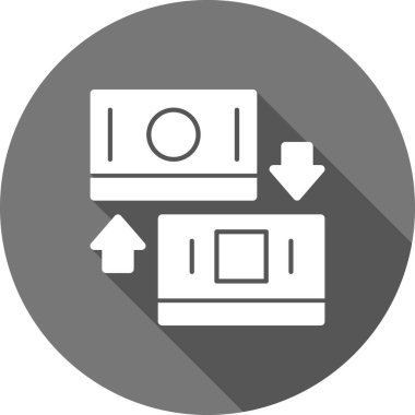 Vektör illüstrasyonu, simge ögesi arkaplanı